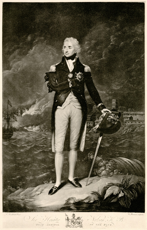 Horatio Lord Nelson von German School, (19th century)