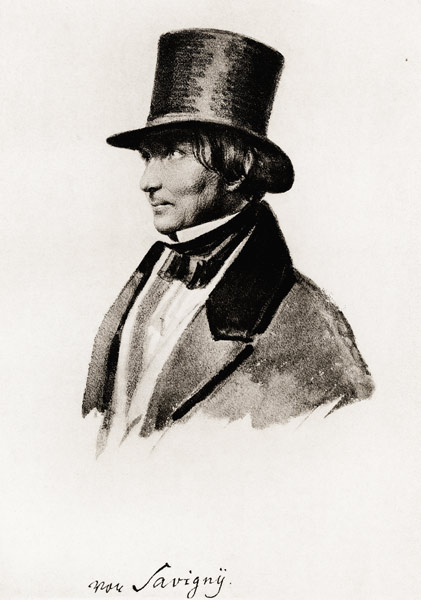 Friedrich Carl von Savigny von German School, (19th century)