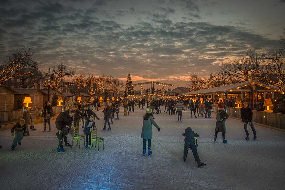 Amsterdam Winter Wonder Land von Gerrit de Groot