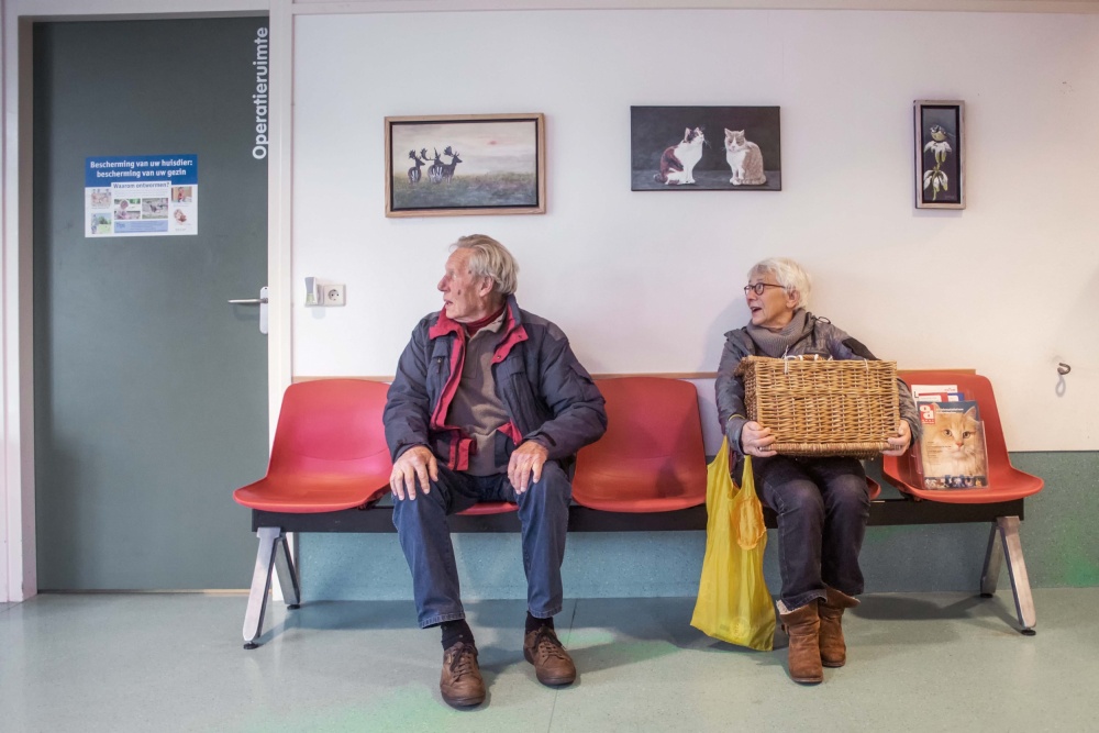 In the waitingroom von Gert van den Bosch