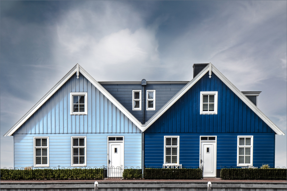 Summer cottages by the sea... von Gilbert Claes