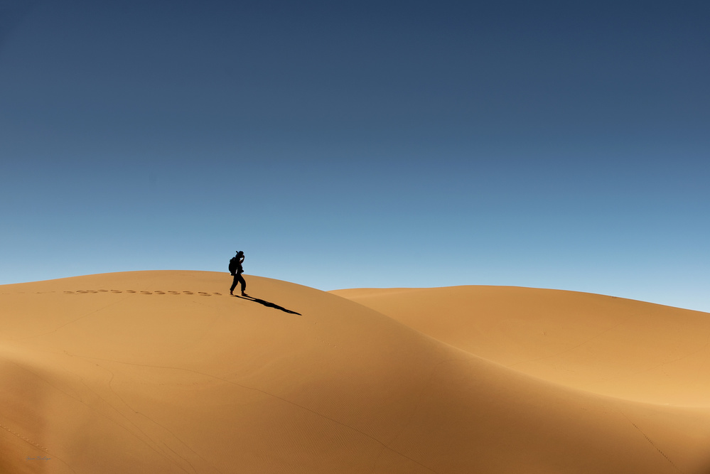 my way up to Morrocco von Gina Buliga