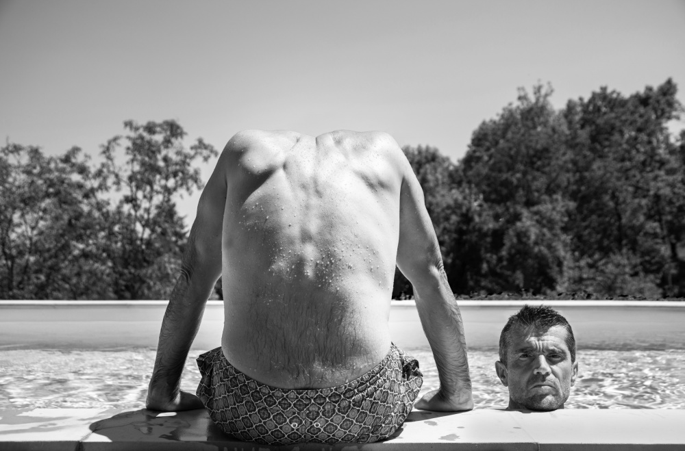 Summer selfportrait von Giorgio Toniolo