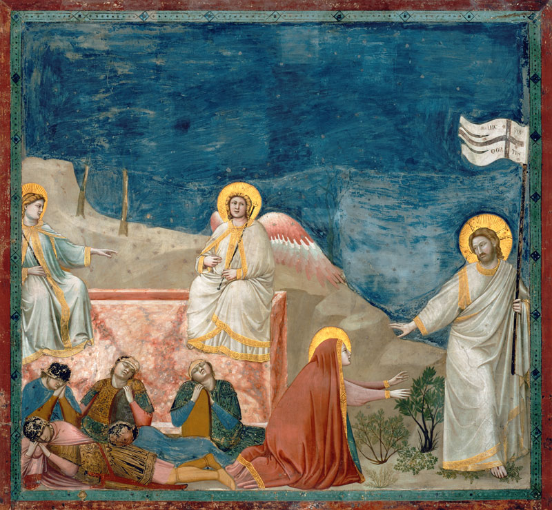 Giotto, Noli me tangere von Giotto (di Bondone)