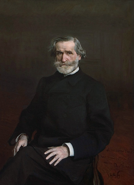 Porträt von Giuseppe Verdi von Giovanni Boldini