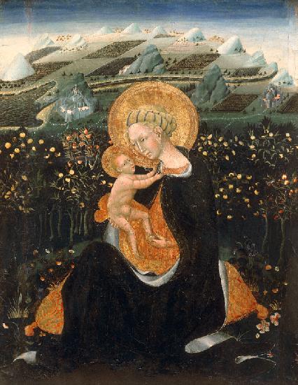 Madonna of Humility, c.1450-60 (tempera on panel)