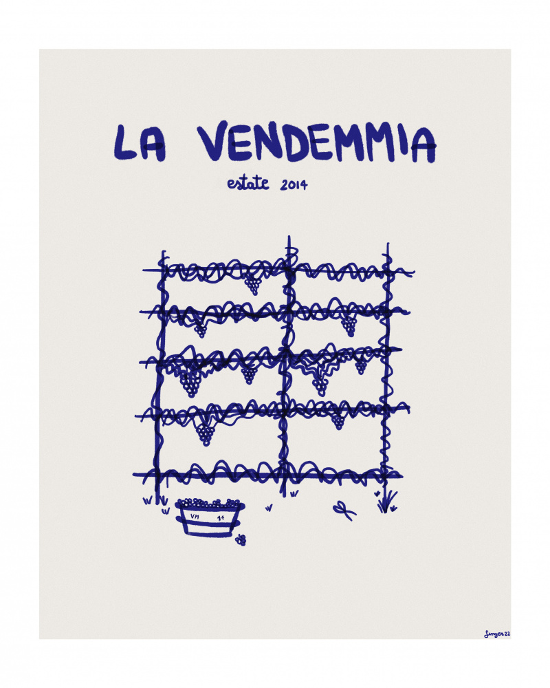 La vendemmia von Giulia Mora