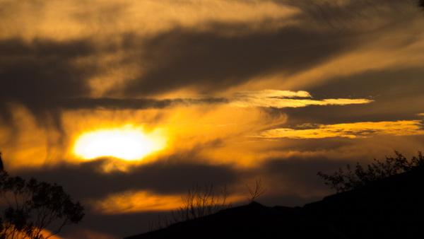 Fire in the sky von Giulio Catena