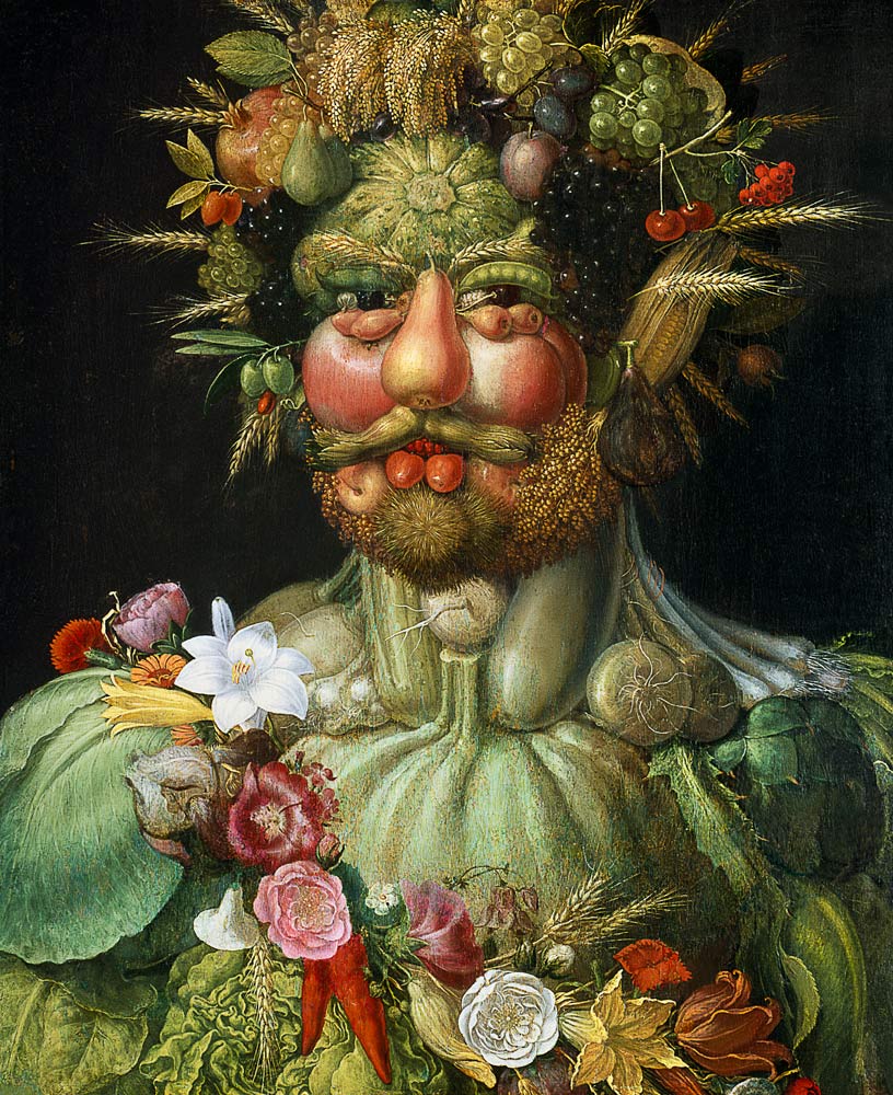 Rudolf ll. ist Vertumnus von Giuseppe Arcimboldo