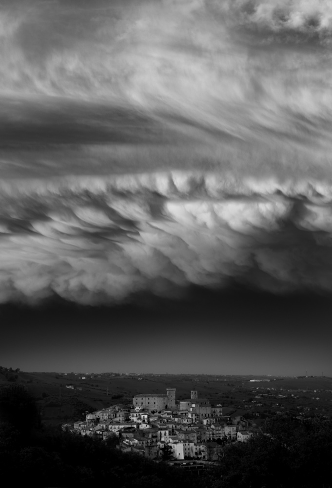 temporale in arrivo al tramonto. von Giuseppe Di Padova