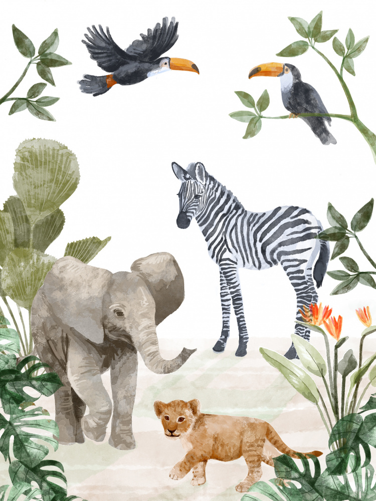 Jungle Babies von Goed Blauw