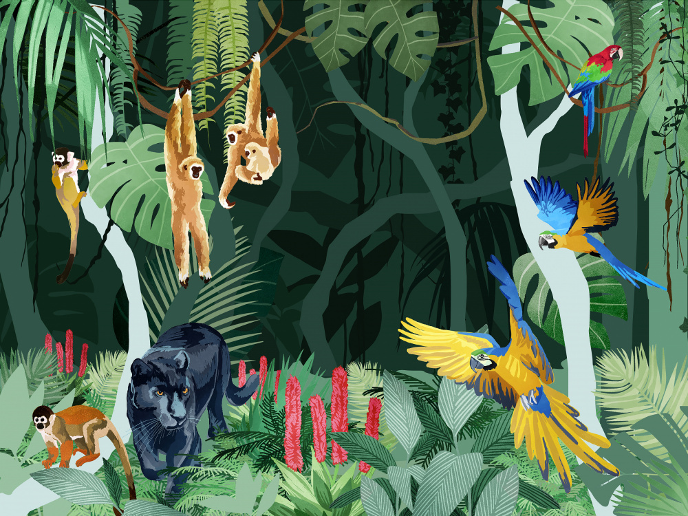 Jungle Party von Goed Blauw