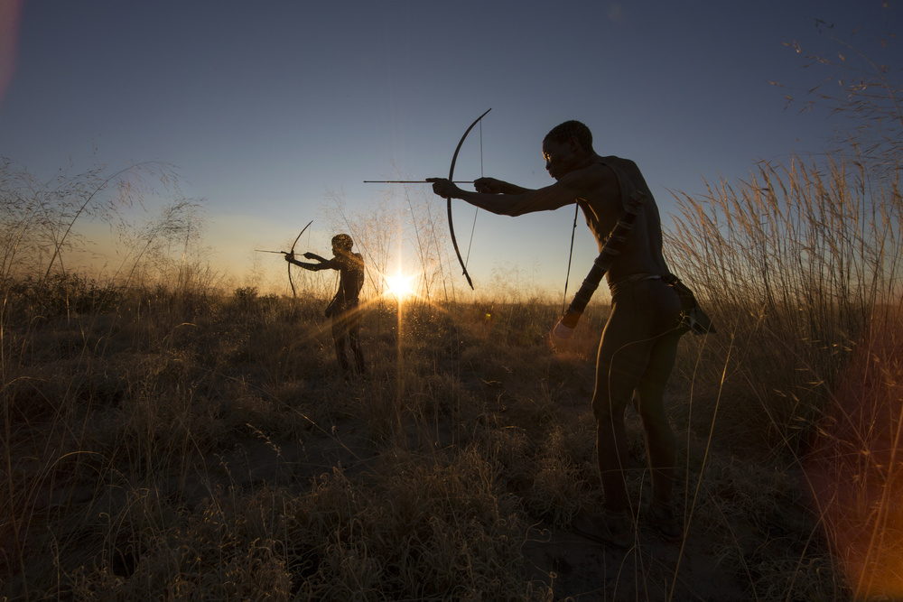 The Bushmen Hunters von Goran Jovic