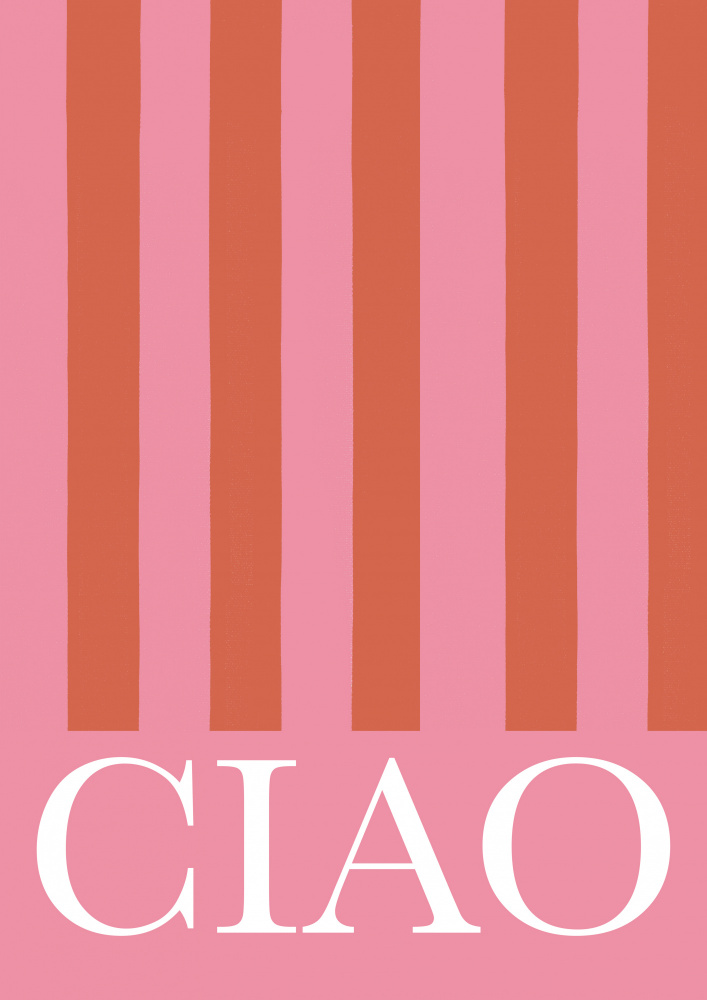 Ciao Stripes von Grace Digital Art Co