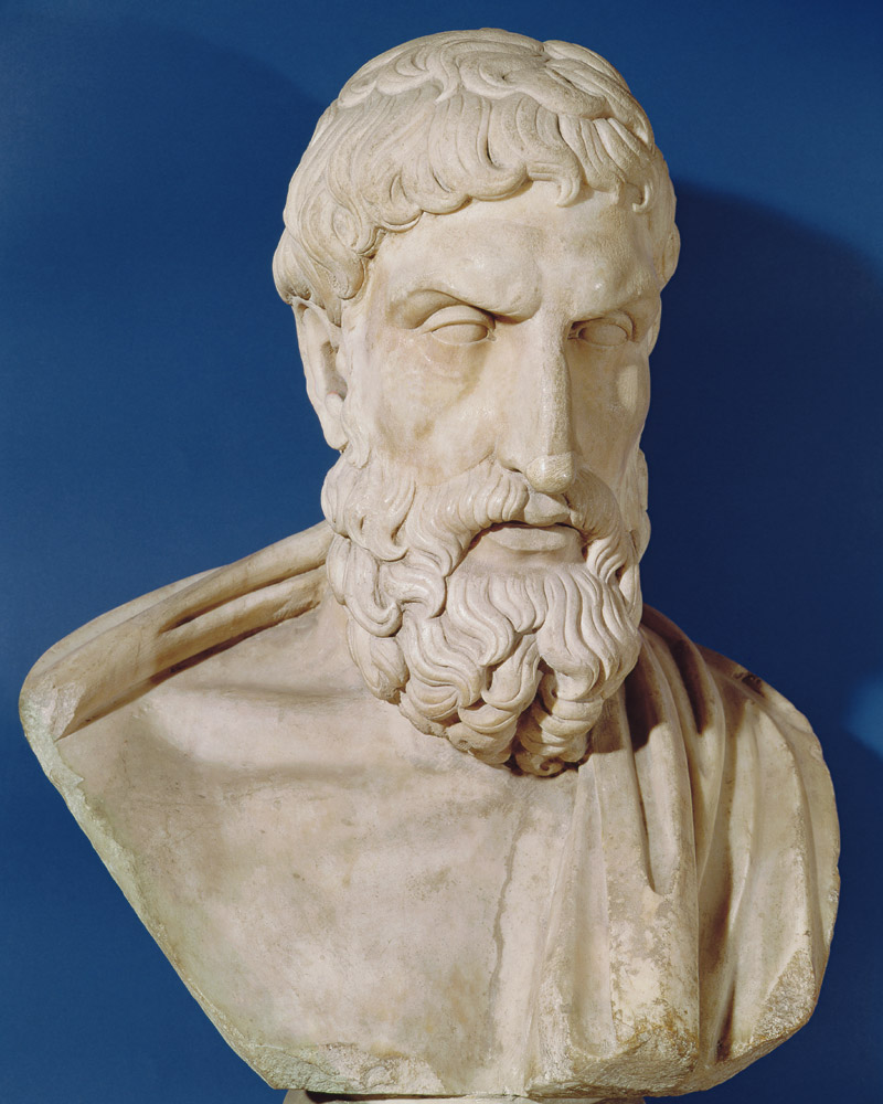 Bust of Epicurus (341-270 BC) von Greek