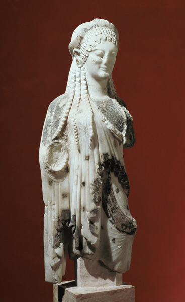 Kore figure von Greek