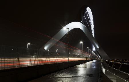 On the bridge