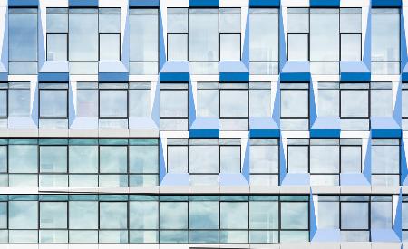 Blue multiple windows