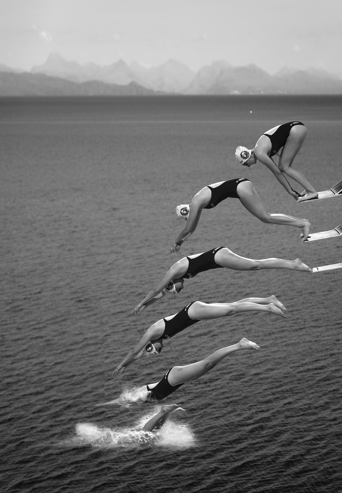 The beauty of diving von Greetje Van Son