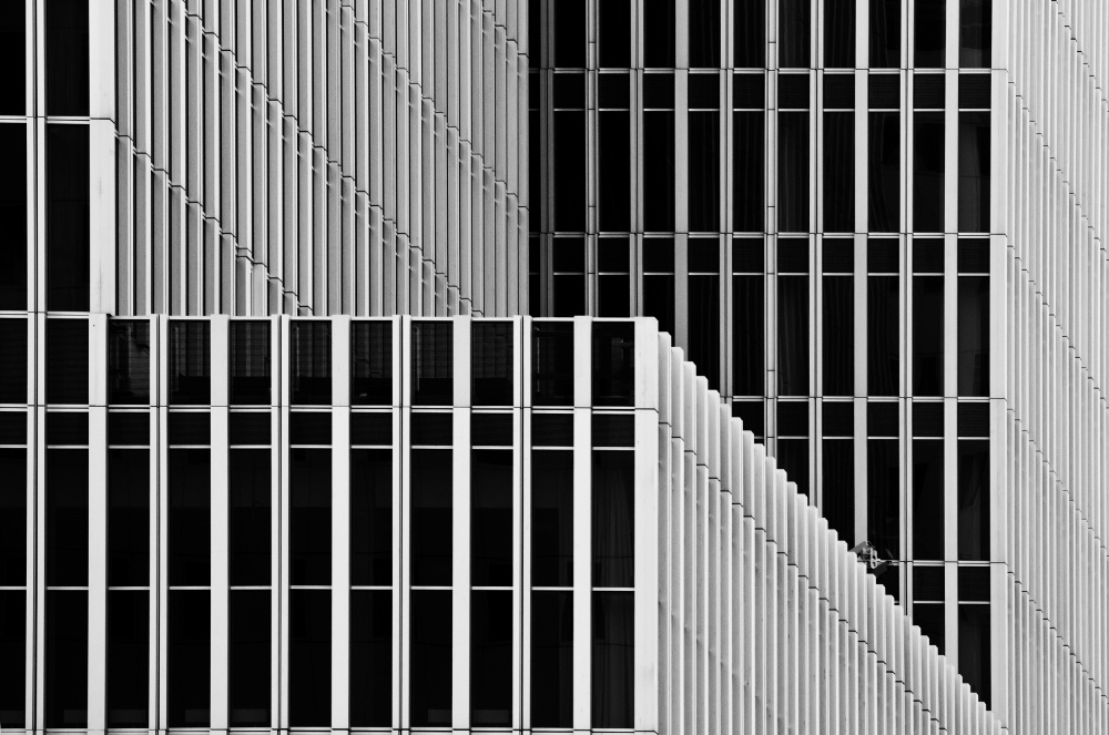 Stripes and windows von Greetje Van Son