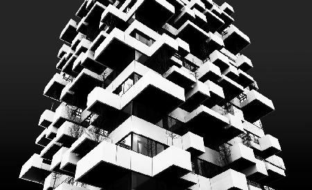 Tower of balconies