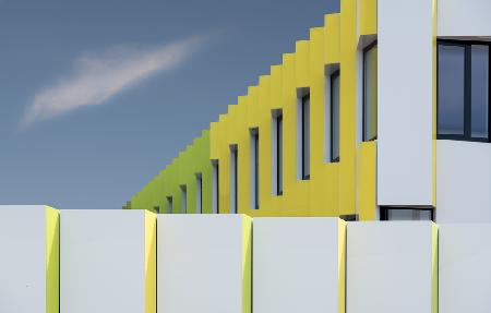 Zigzag facade