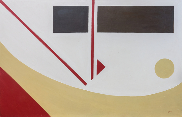 Suprematist Composition of Urbino von Guilherme Pontes