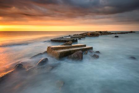 The bridge of the sea