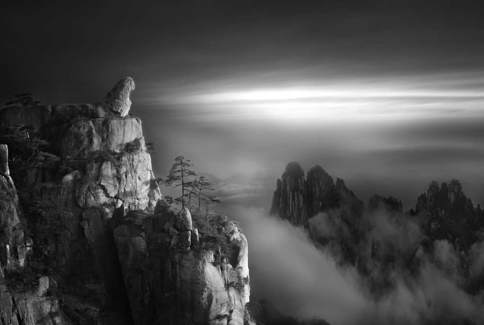 Huangshan Sunrise von GuoJi