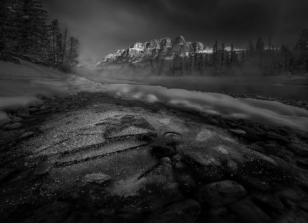 Winter Morning In Castle Mountain