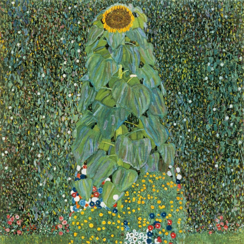 Die Sonnenblume von Gustav Klimt