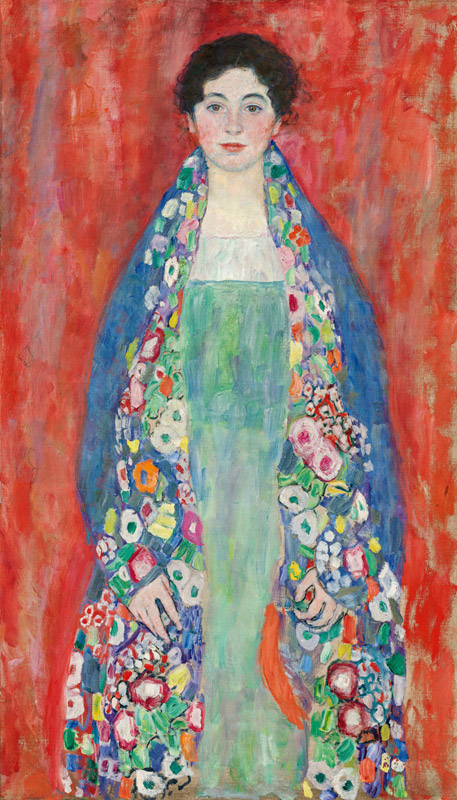 Porträt von Fräulein Lieser (Bildnis Fräulein Lieser) von Gustav Klimt