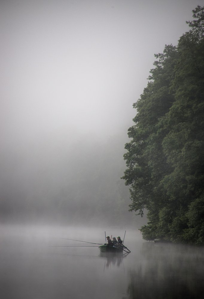 morning fishing von Guy Krier