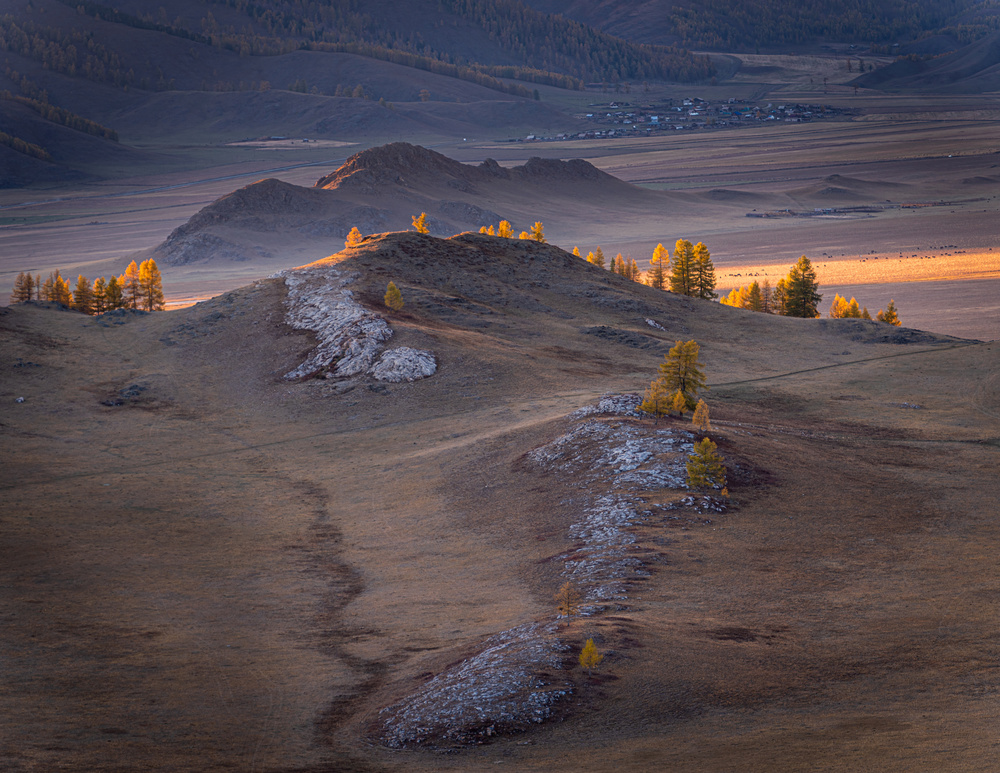 Ray of the leaving sun. von Haim Rosenfeld