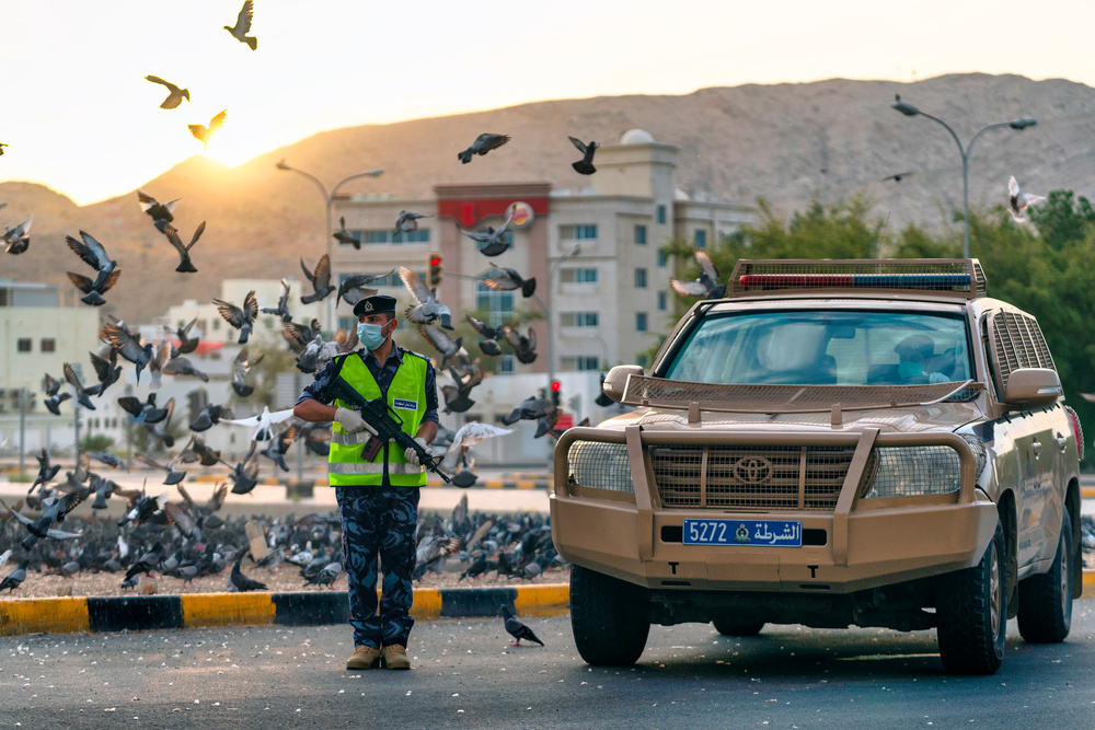 Police Man von Haitham AL Farsi