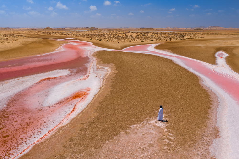 Pink Lake von Haitham AL Farsi