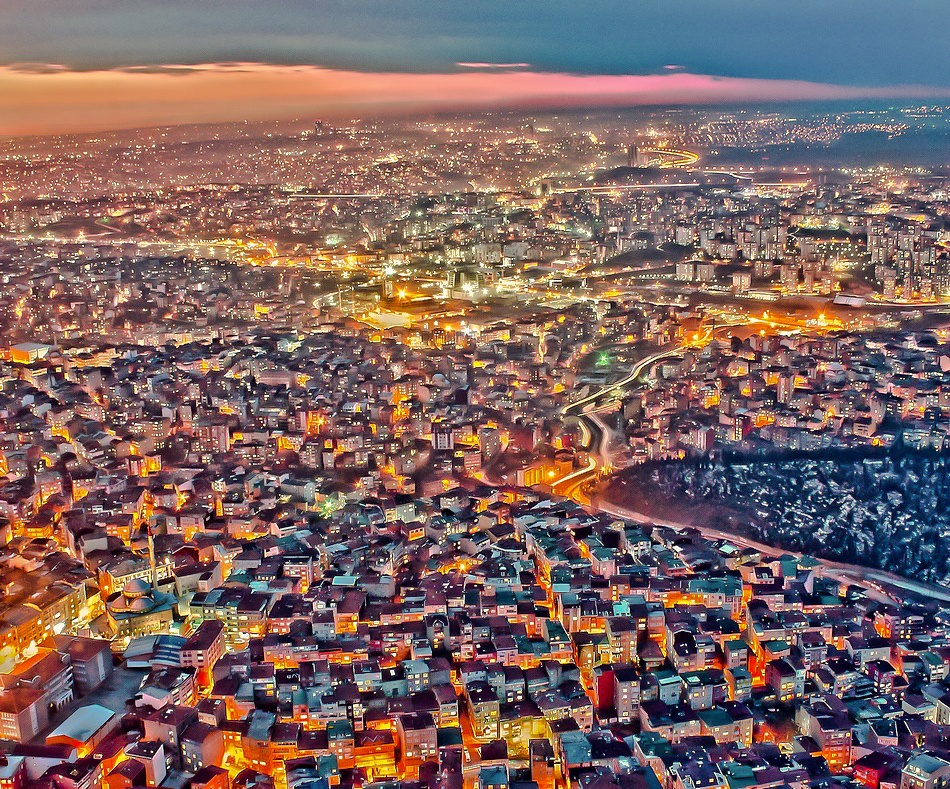 Istanbul s night vision 2 von Hakki Aydin Ucar