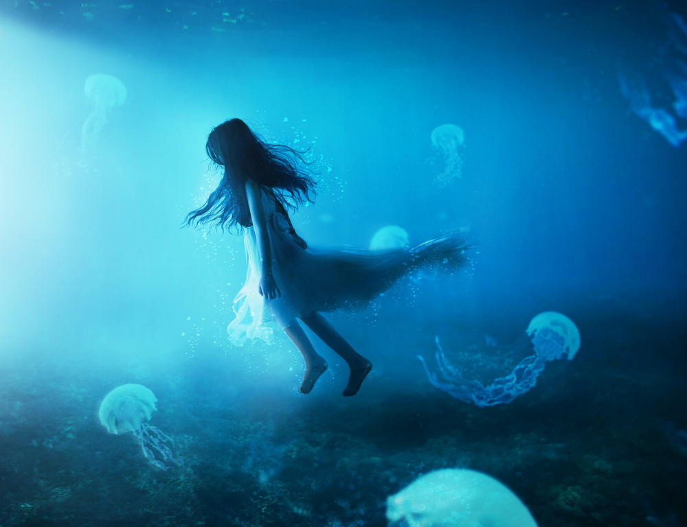 The queen of undersea world von Hanina Aljufaili