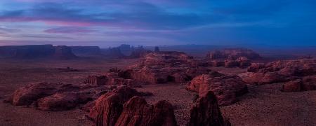 Dusk in Hunts Mesa