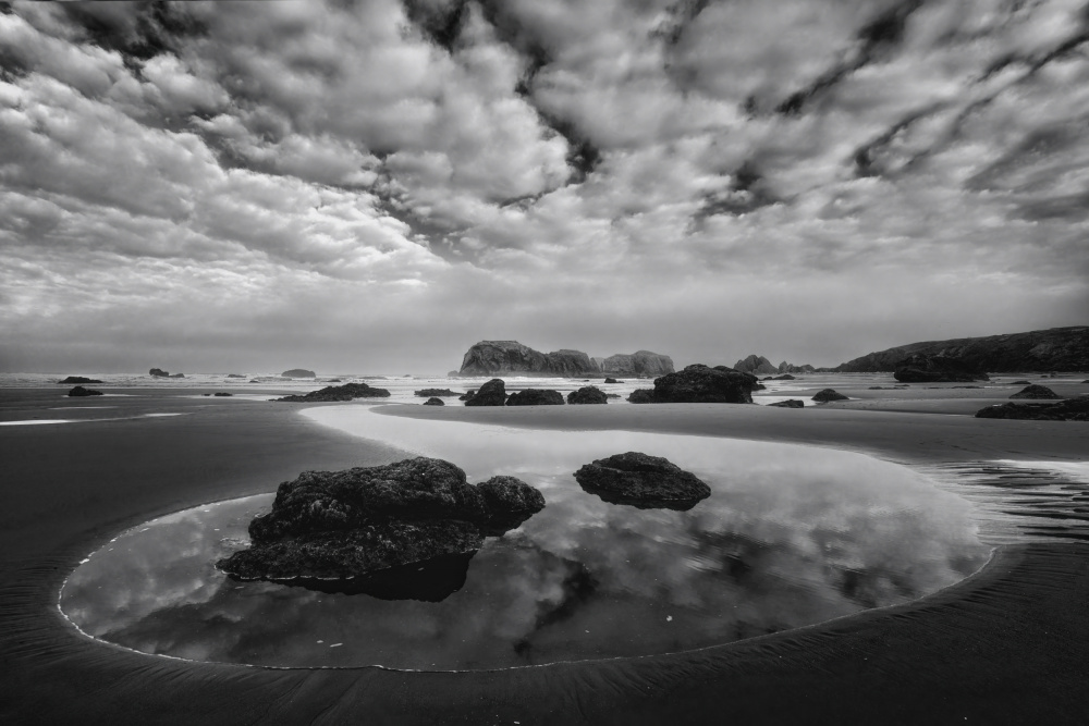 A Moment at Bandon Beach von Hanping Xiao