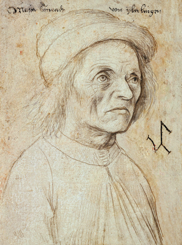 Portrait of Konrad Wurffel von Hans Holbein der Ältere