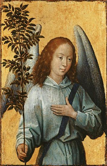 Angel Holding an Olive Branch