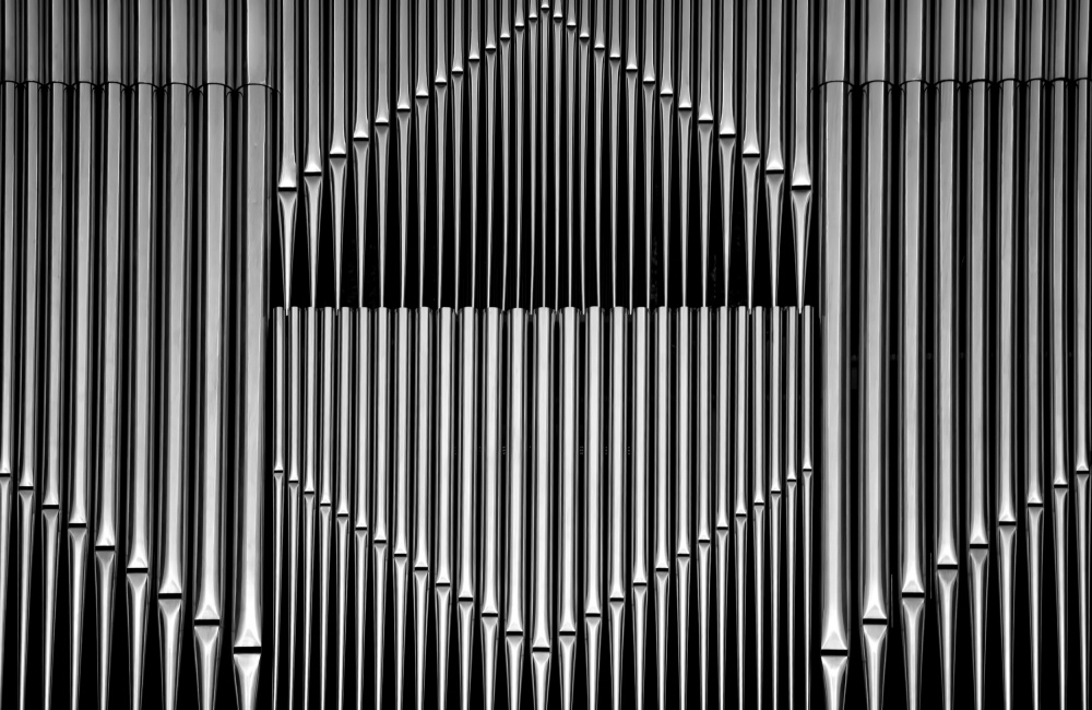 organ pipes (III) von Hans Peter Rank