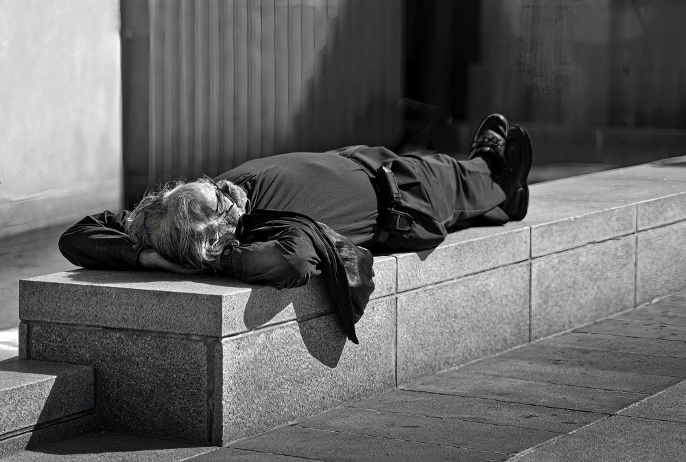 Lunch Nap. von Hans Siebert