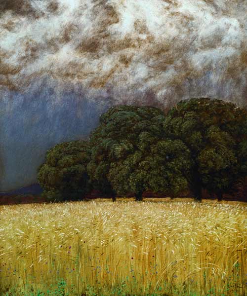 Stille vorm Sturm von Hans Thoma