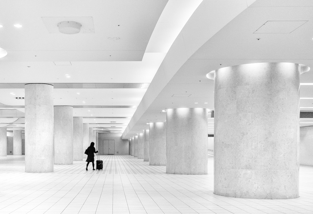 Underground walkway von Haruyo Sakamoto