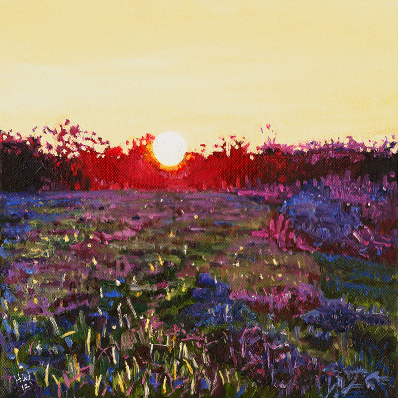 Farley sunset von Helen White