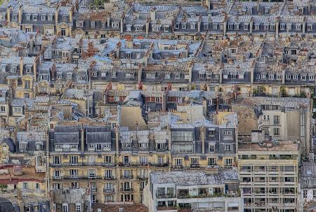 Parisian roofs