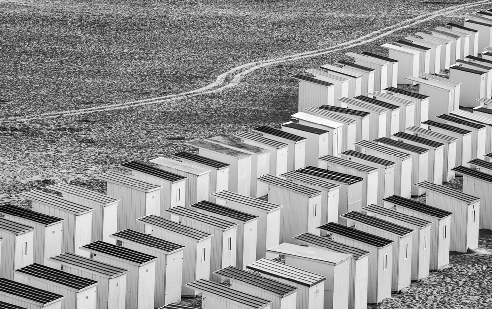 Beach-huts von Hemmo Plas