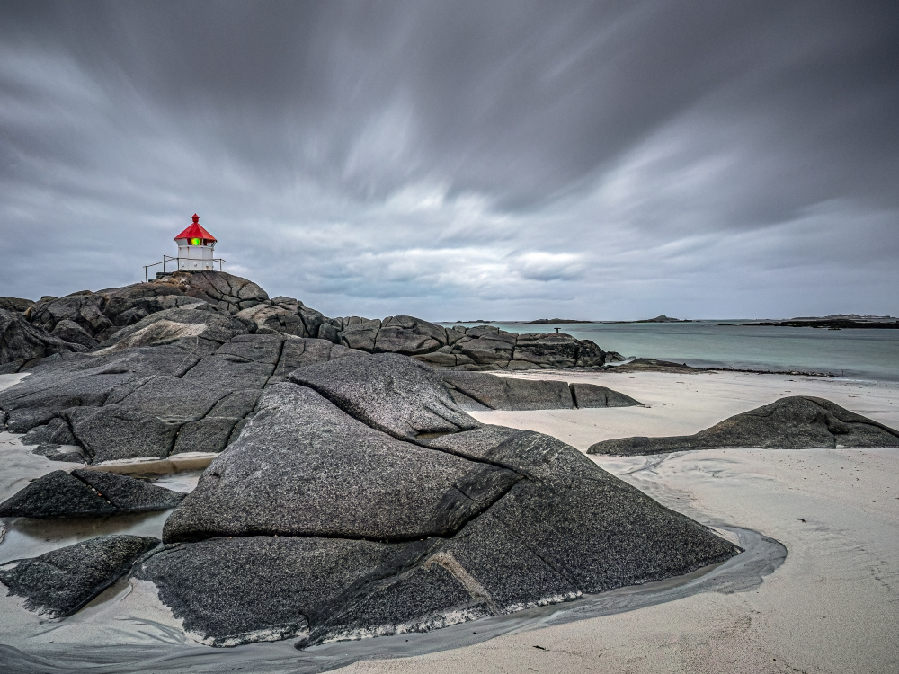 lighthouse at Eggum von Henk Goossens